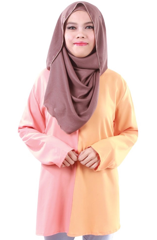 MH109 Fashion Blouse Orange