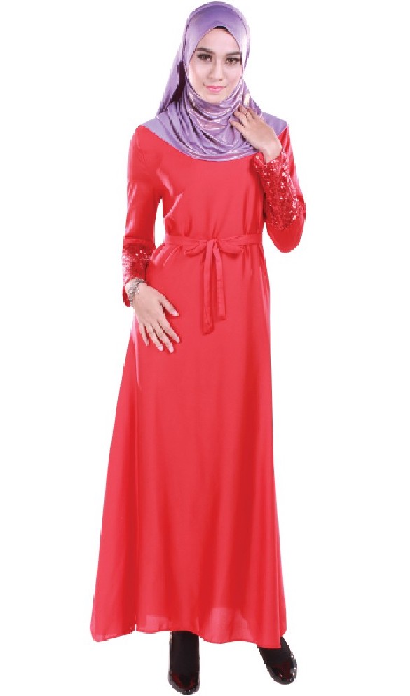 MH116 Charming Jubah Red