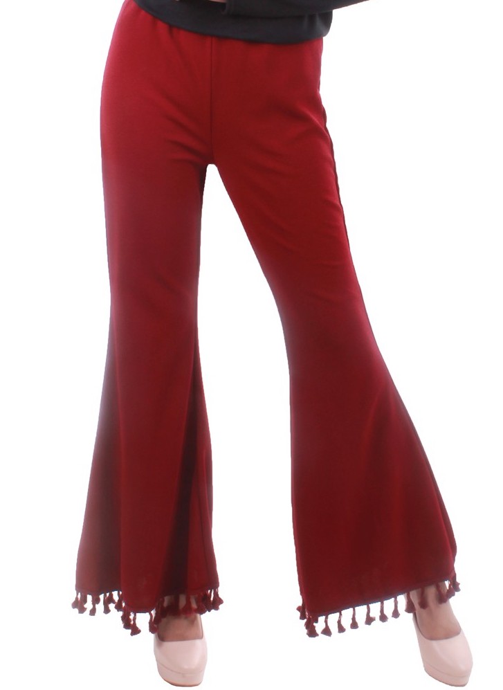 MH122 Trendy Pant Maroon