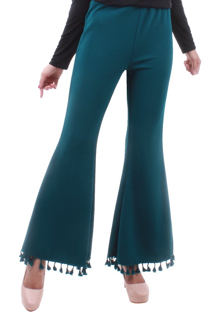 MH122 Trendy Pant Navy Green