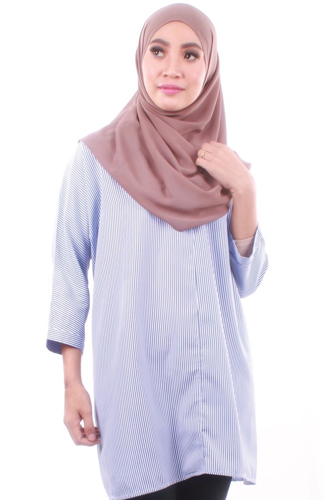 MH126 Stylish Blouse Blue