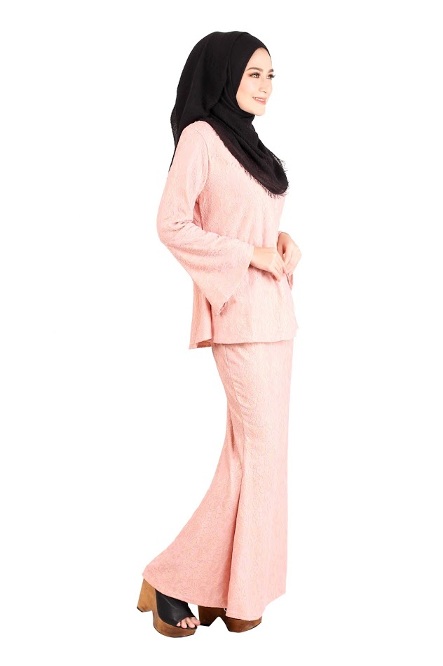 QA-403 Baju Kurung Collections Pink