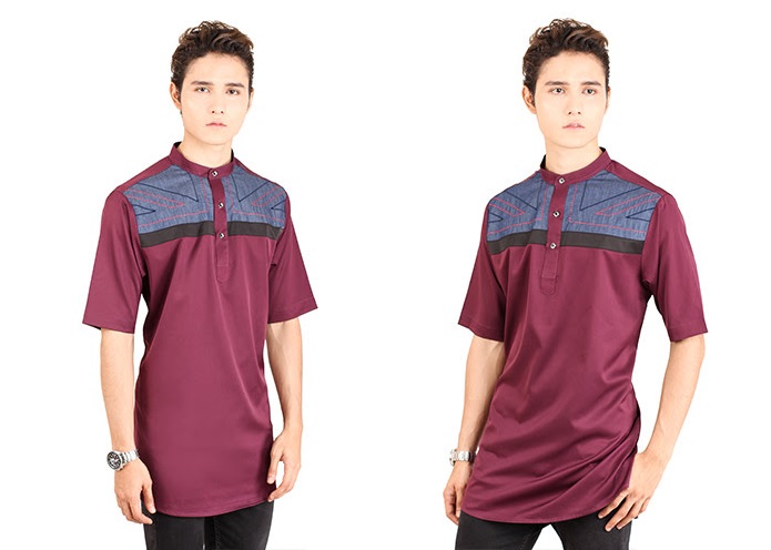 QA-406 Men Kurta Collection Maroon