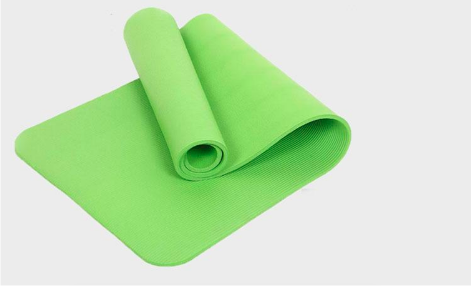  SA-101 Yoga Mat Non-Slip Mad with Carry Strap Green