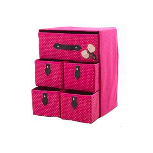 HL1010 Water-Proof Clothes Organizers Set Pink