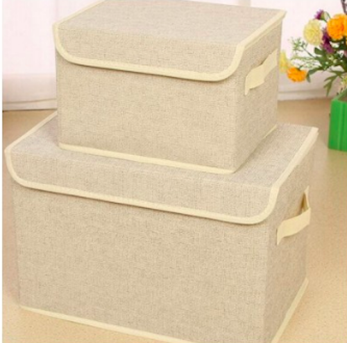 HL1012 2 in 1 DIY Storage Box Beige