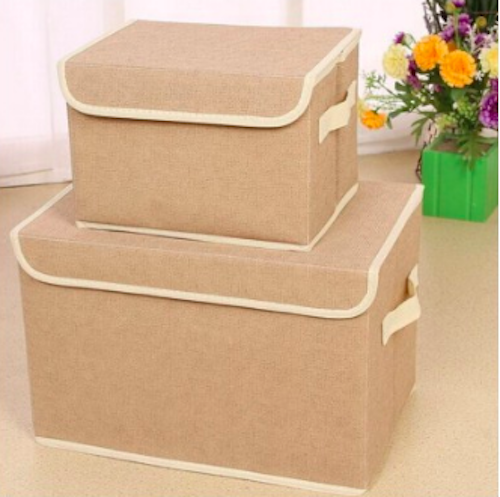 HL1012 2 in 1 DIY Storage Box Khaki