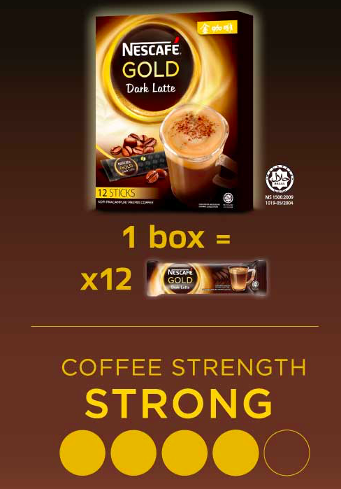 BF-105 NESCAFE Gold Dark Latte