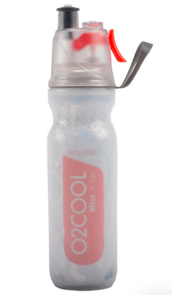 SB-205 O2Cool Mist 'N Sip Sp Sport Water Bottle Red