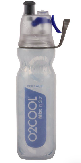  SB-205 O2Cool Mist 'N Sip Sp Sport Water Bottle Blue