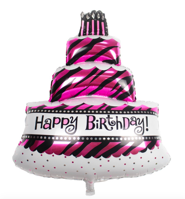 PB-308 Happy Birthday Cake Balloon