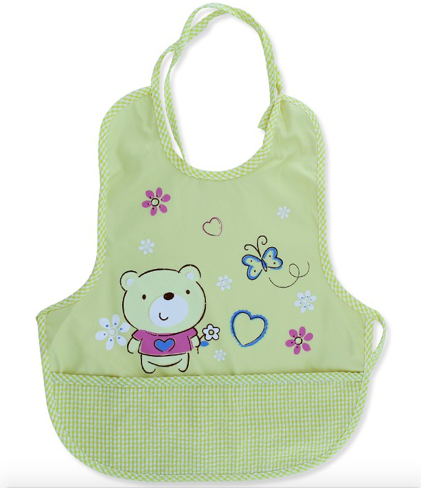 BP-403 WATERPROOF BABY BIB YELLOW