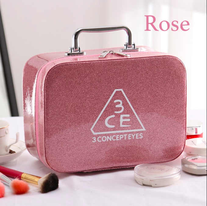 BL5001 Korea Make Up Box Rose Pink