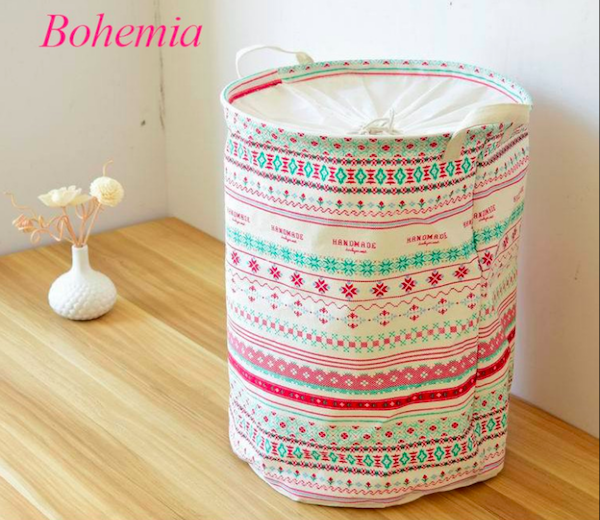 BL5006 Drawstring Laundry Basket Bohemia