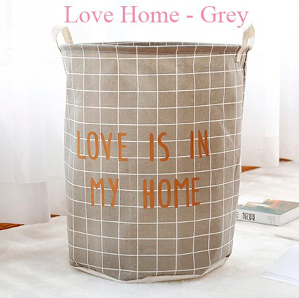 BL5009 Stylish Laundry Basket Home Grey