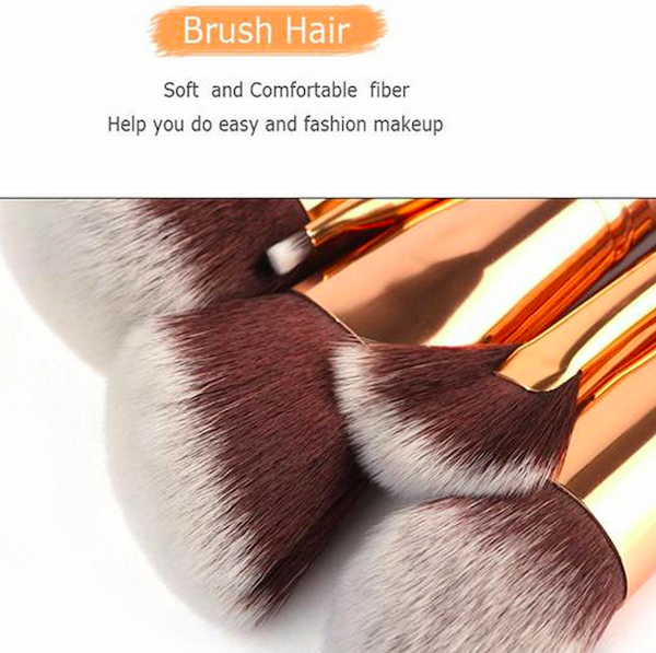 BL5020 Make Up Brush Set Rose Gold