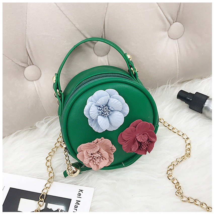 KW80351 Sweet Rose Sling Bag Green