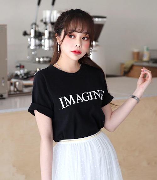 KB10149 Pretty Blouse Black