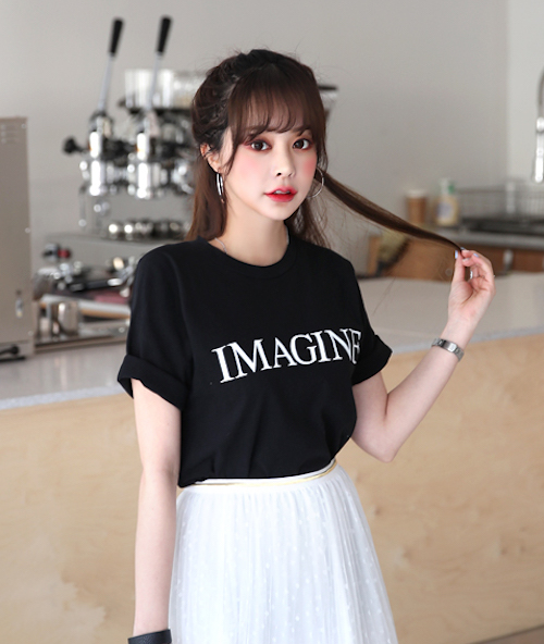 KB10149 Pretty Blouse Black