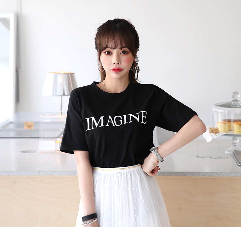 KB10149 Pretty Blouse Black