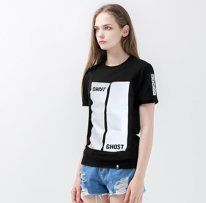 KB10153 Casual Unisex Top Black