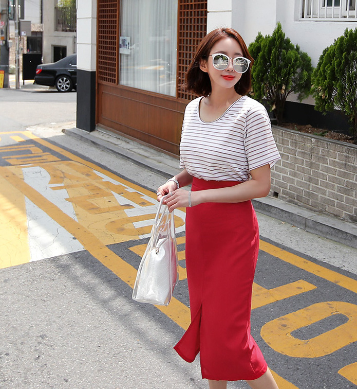 KB10160 Pretty Skirt Red