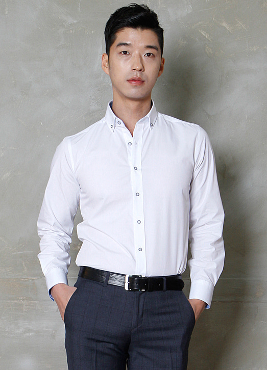 KB10240 Men's Office Shirt White