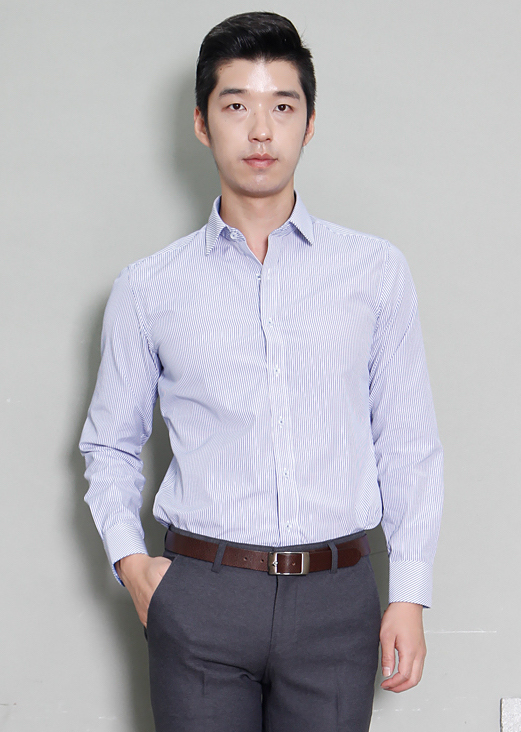 KB10248 Men's Office Shirt Stripe