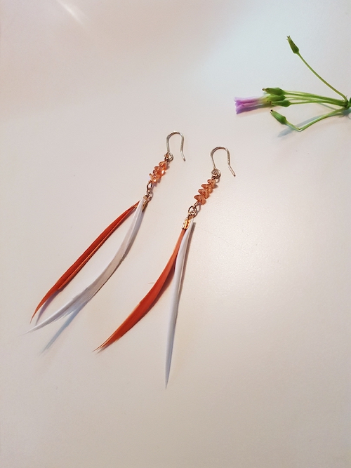 KR-015 Fashion Earring Red