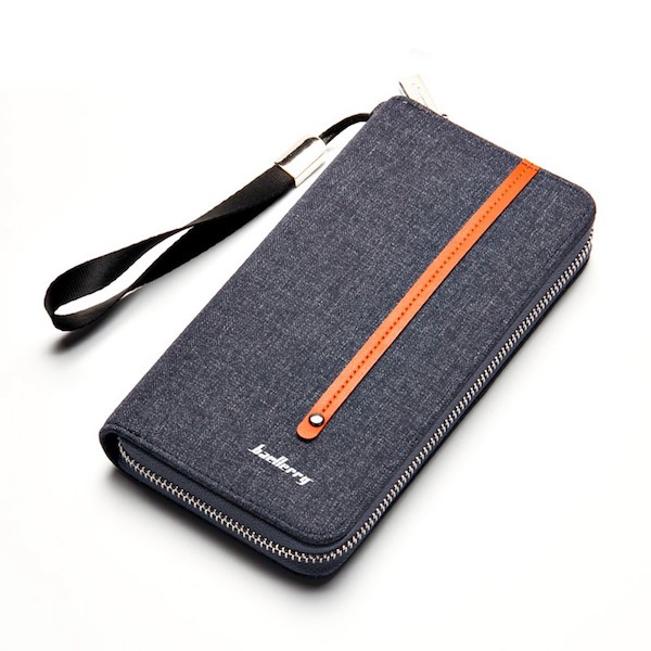 LG1007 Men's Casual Wallet Blue