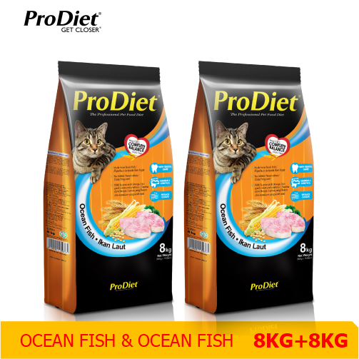 PS1002 ProDiet Cat Food Ocean Fish 2 packs