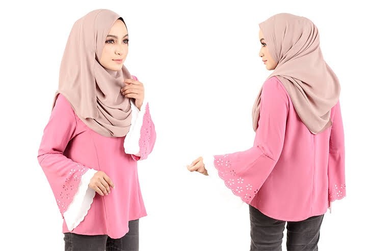 QA-423 Women Blouse Collection Pink