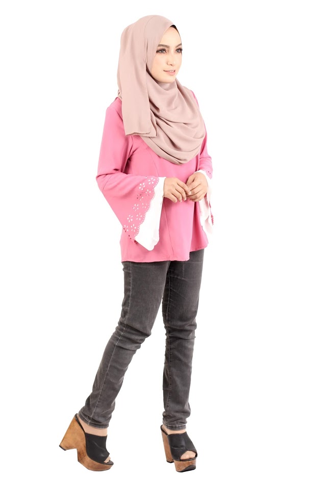 QA-423 Women Blouse Collection Pink