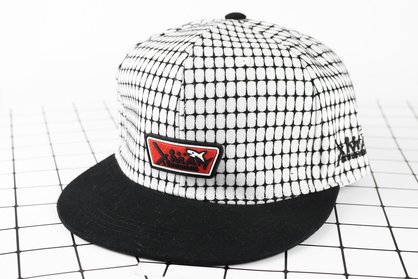 QA-437 Casual Style Caps XMAN White 