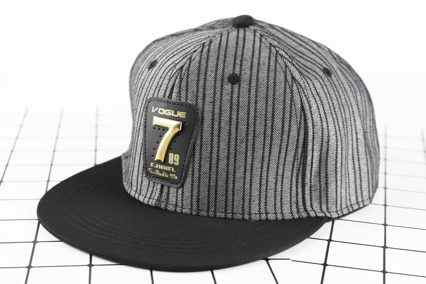 QA-438 Snapback Fashion Caps Vogue Black