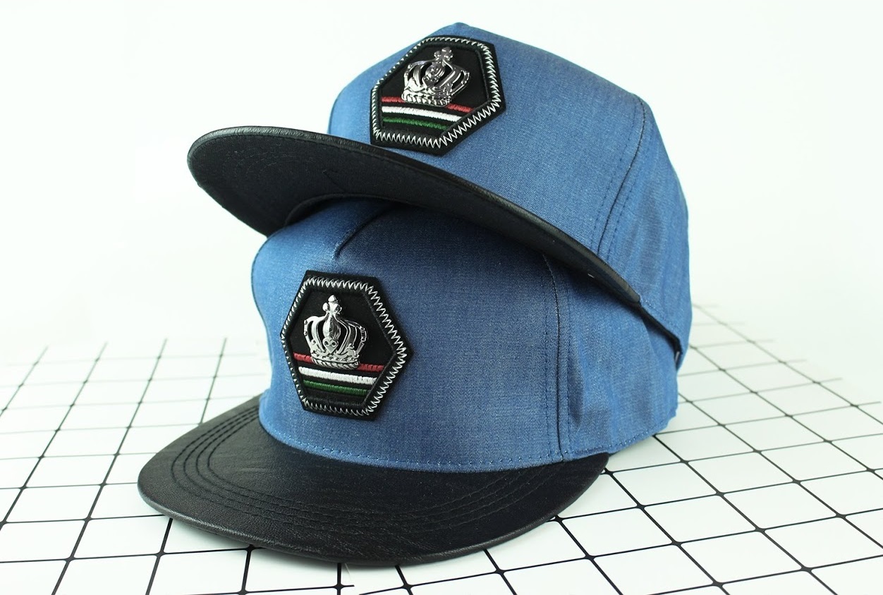 QA-439 Snapback Cap Collection Blue