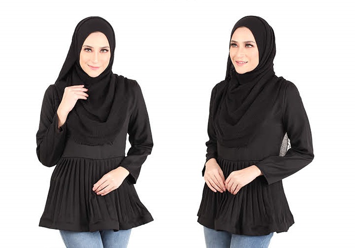 QA-444 Women Blouse Collection Black