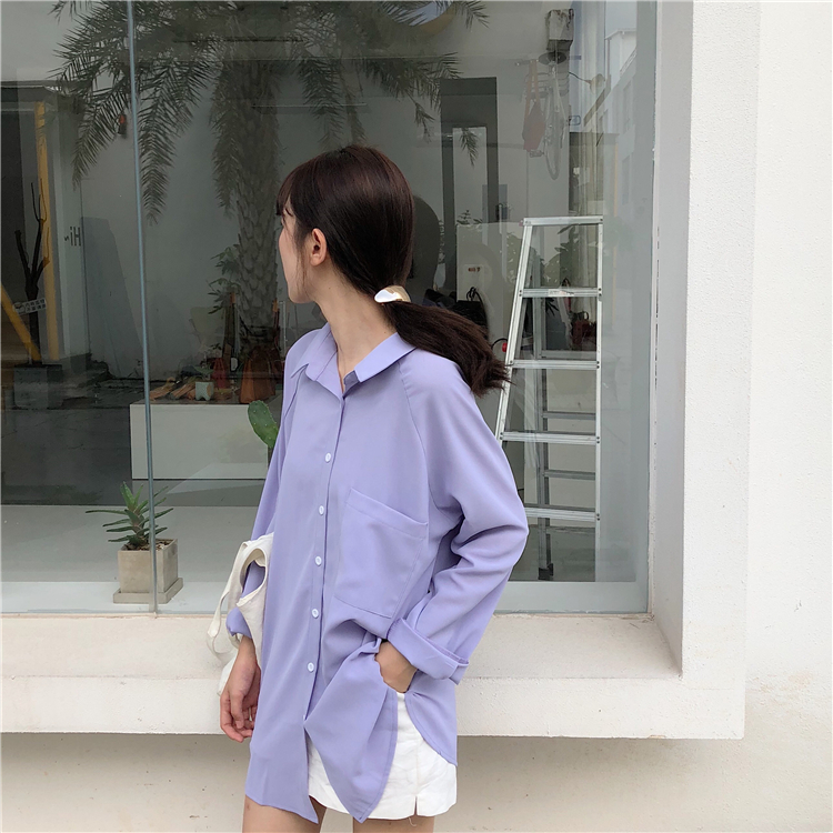 VW12340 Casual Top Purple