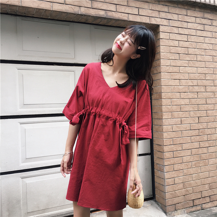 VW12331 Charming Dress Red