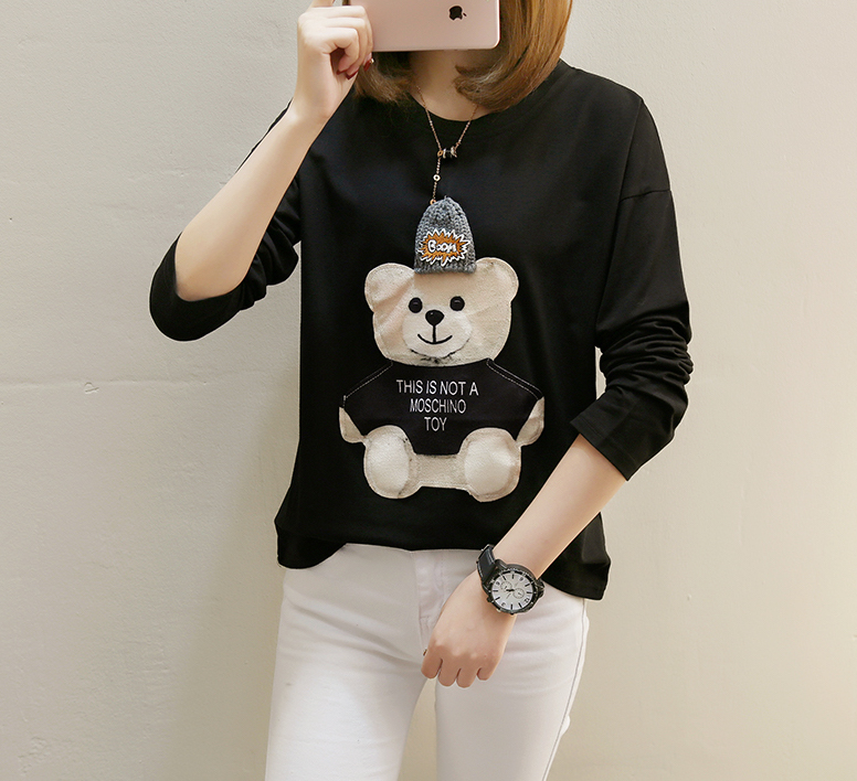 GW2260 Cute Top Black