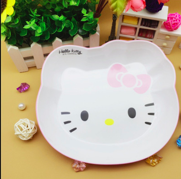 TC4001 Hello Kitty Melamine Plate Pink