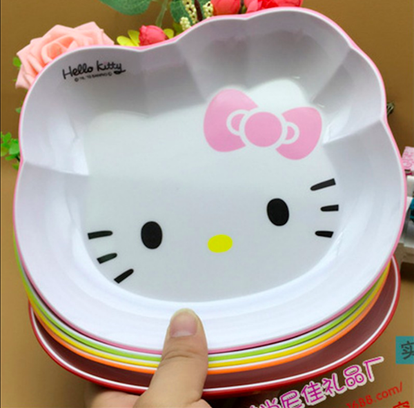 TC4001 Hello Kitty Melamine Plate Pink