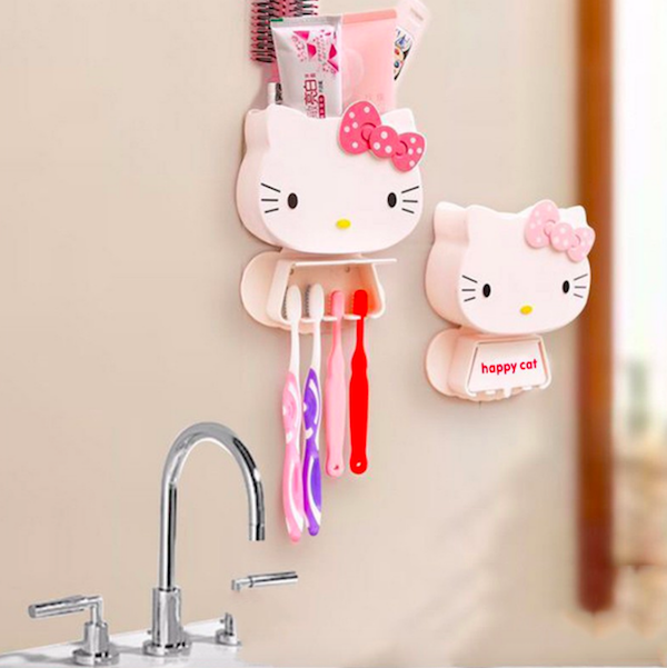 TC4015 Cute Toothbrush Holder White