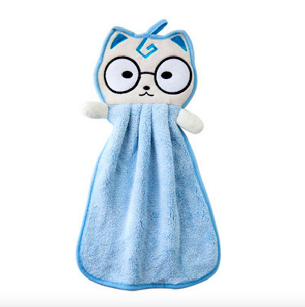 TC4018 Cute Absorbent Hand Towel Blue