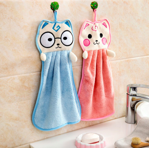 TC4018 Cute Absorbent Hand Towel Pink