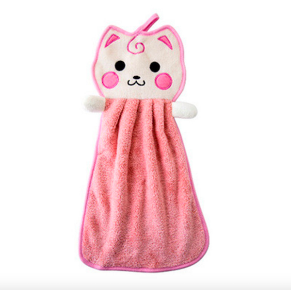 TC4018 Cute Absorbent Hand Towel Pink