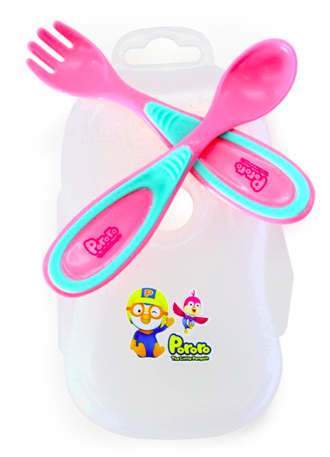 BP-410 PORORO CUTLERY SET PINK