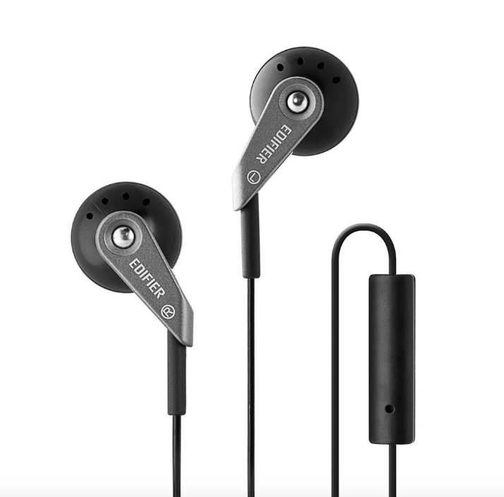 HP4108 Mobile Phone Earphone Edifier P185 Black