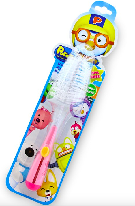 BP-414 PORORO BOTTLE BRUSH PINK