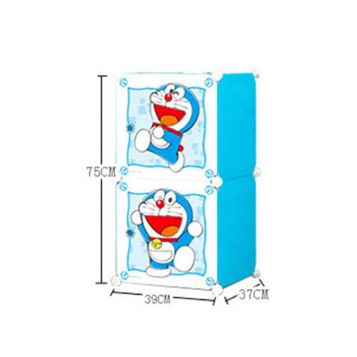 BL5025 Adorable Cartoon Cabinet Blue